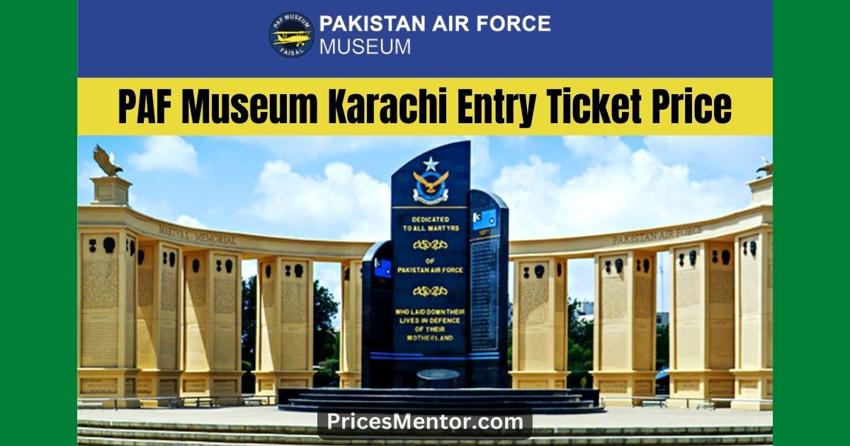 PAF Museum Karachi Entry Ticket Price 2023 | Timing & Contact Number