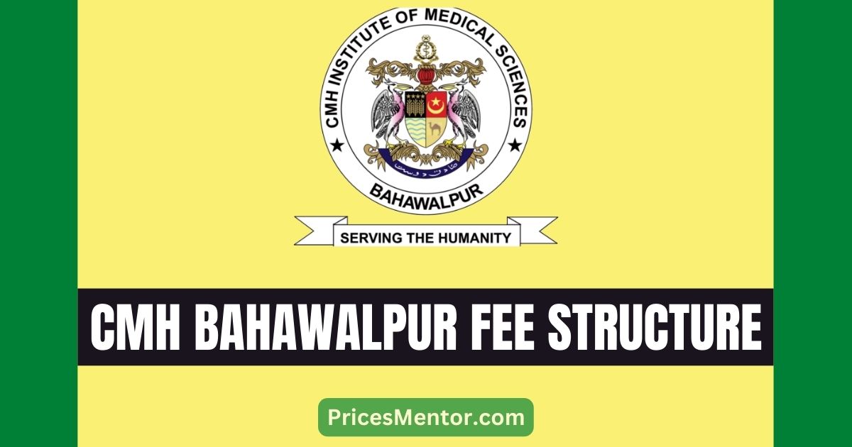 CMH Bahawalpur Fee Structure 2023 for MBBS