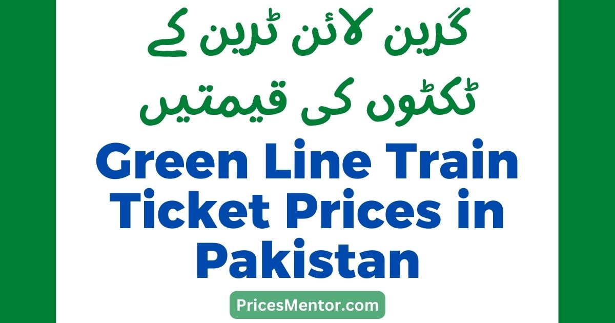 Green Line Train Ticket Price 2023 & Phone Number