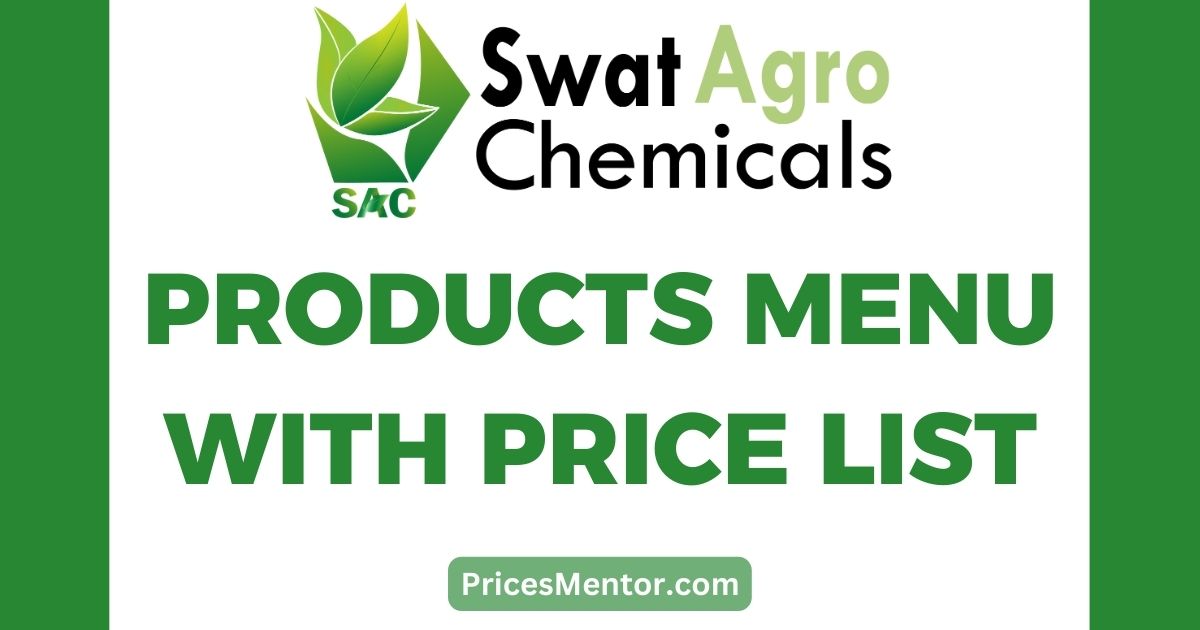 Swat Agro Products Price List 2023 in Pakistan