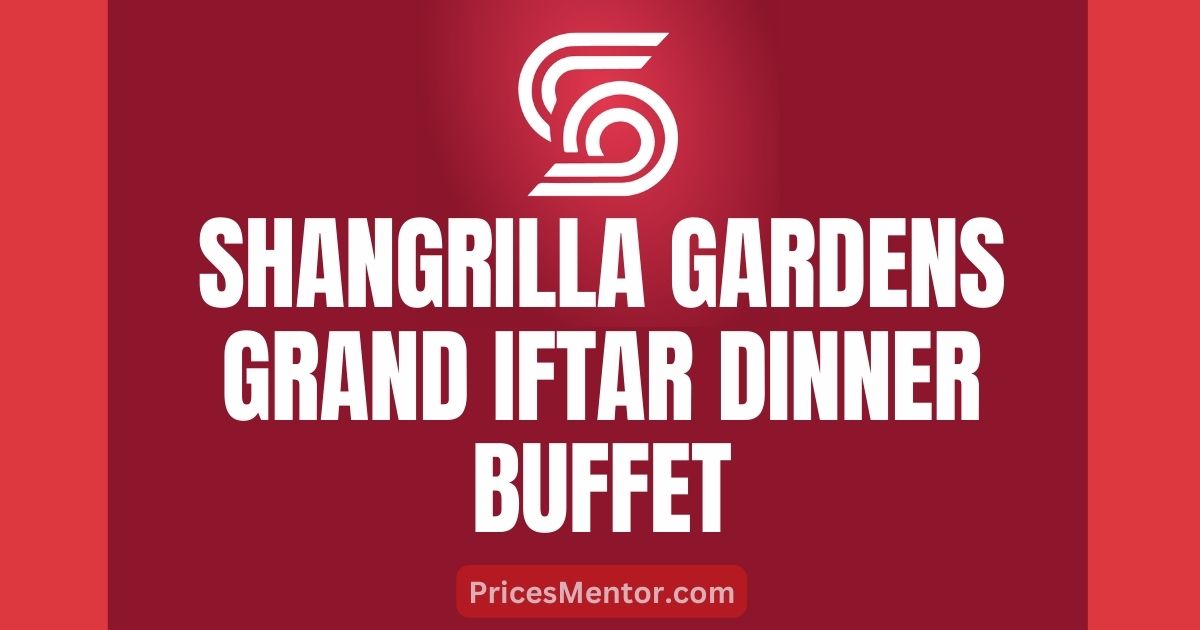 Shangrilla Gardens Grand Iftar Dinner Buffet in Multan 2023