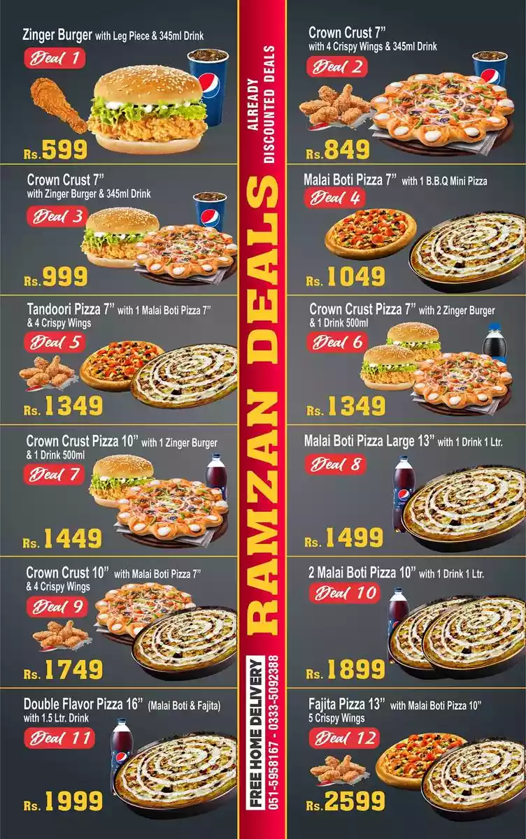 Italian Pizza PWD Ramzan Deals & Offers 2023