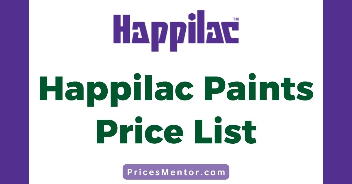 Happilac Paints Price List 2023 in Pakistan, Happilac Paint Rate List 2023, Happilac Paints Contact Number