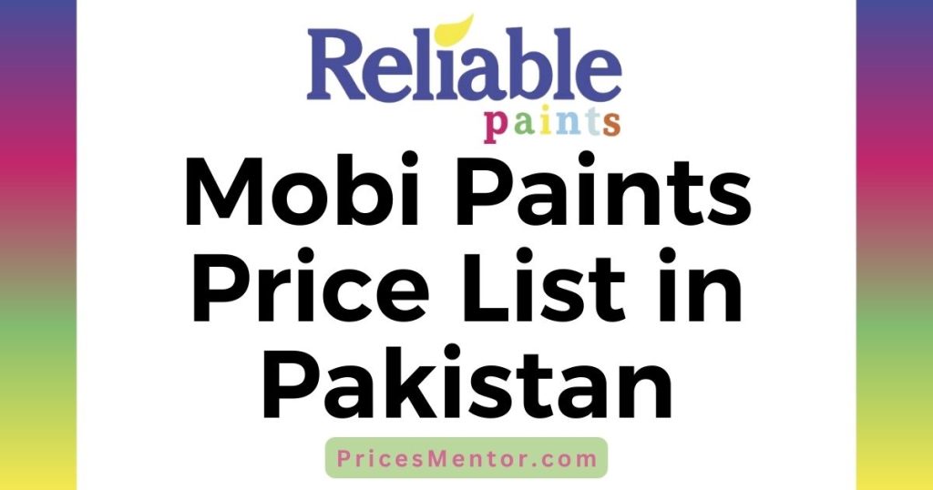 Reliable Paints Price List In Pakistan 1024x538 