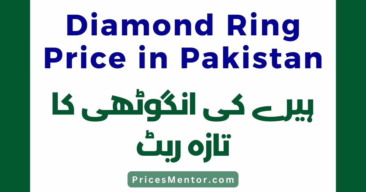 Diamond Ring Price in Pakistan 2023, Bridal Diamond Ring Rate in Pakistan 2023